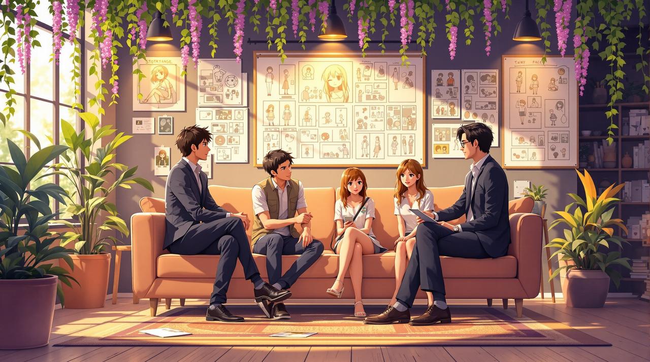 漫剧黄 - 《影帝的秘密情人》播放量突破三千万！制作团队独家专访